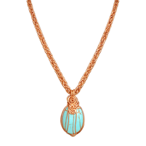 Copper Necklace. Large for Tall Men